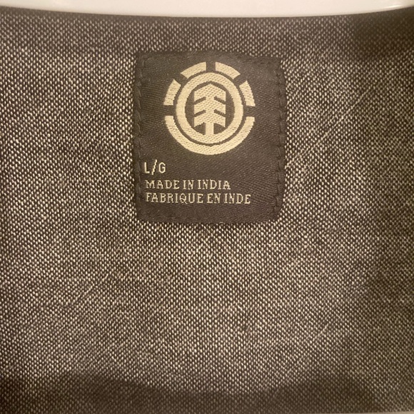 Men’s element brown button up - Picture 6 of 7